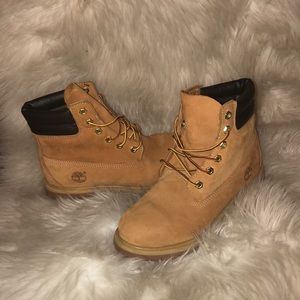 Timberlands Linden Woods Booties-TAN-
